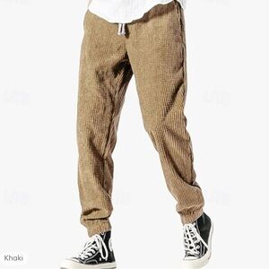 Nineteenseventytwo Brand Men’s Khaki Joggers